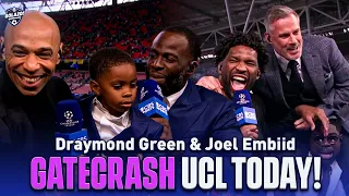 NBA stars Draymond Green Joel Embiid joke with Henry Micah Carragher UCL Today CBS Sports