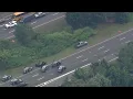 Sky5 I-495 traffic halted police standoff underway