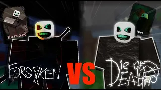 pursuer skin forsaken vs pursuer die of death comparison