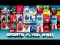 Free Soccer Poster Templates Soccer flyer template Psd free football poster PSD template free