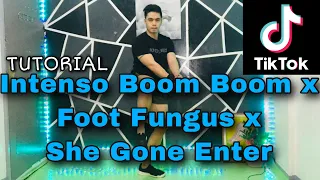 Download INTENSO BOOM BOOM X FOOT FUNGUS X SHE GONE ENTER| TIKTOK DANCE TUTORIAL| DANCE GURU MP3