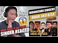 Download Lagu ANDAI AKU BISA - Indonesian Singers (Tulus, Afgan, Cakra Khan, Judika, Barsena, etc.) | REACTION