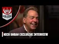 Exclusive Nick Saban interview after his Alabama retirement w Rece Davis ESPN College Football