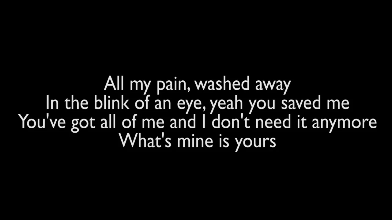 Kane Brown - What's Mine Is Yours (Lyrics)