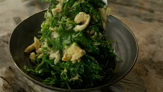 เชฟเเดนปลาเเดก เมนูผักหวานผัดไข่ ผัดครั้งเดียวติดใจกันทั้งบ้าน