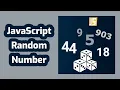Create Random Numbers in JavaScript-Math random JavaScript Tutorial In Bangla javascript Project