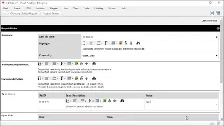 Status Report Template - Project Management