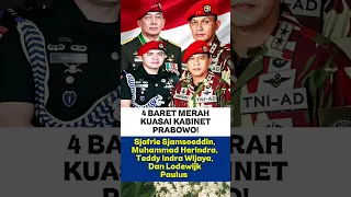 Thumbnail 4 BARET MERAH KUASAI KABINET PRABOWO! Dari Kopassus Untuk Indonesia#kabinetmerahputih #prabowo