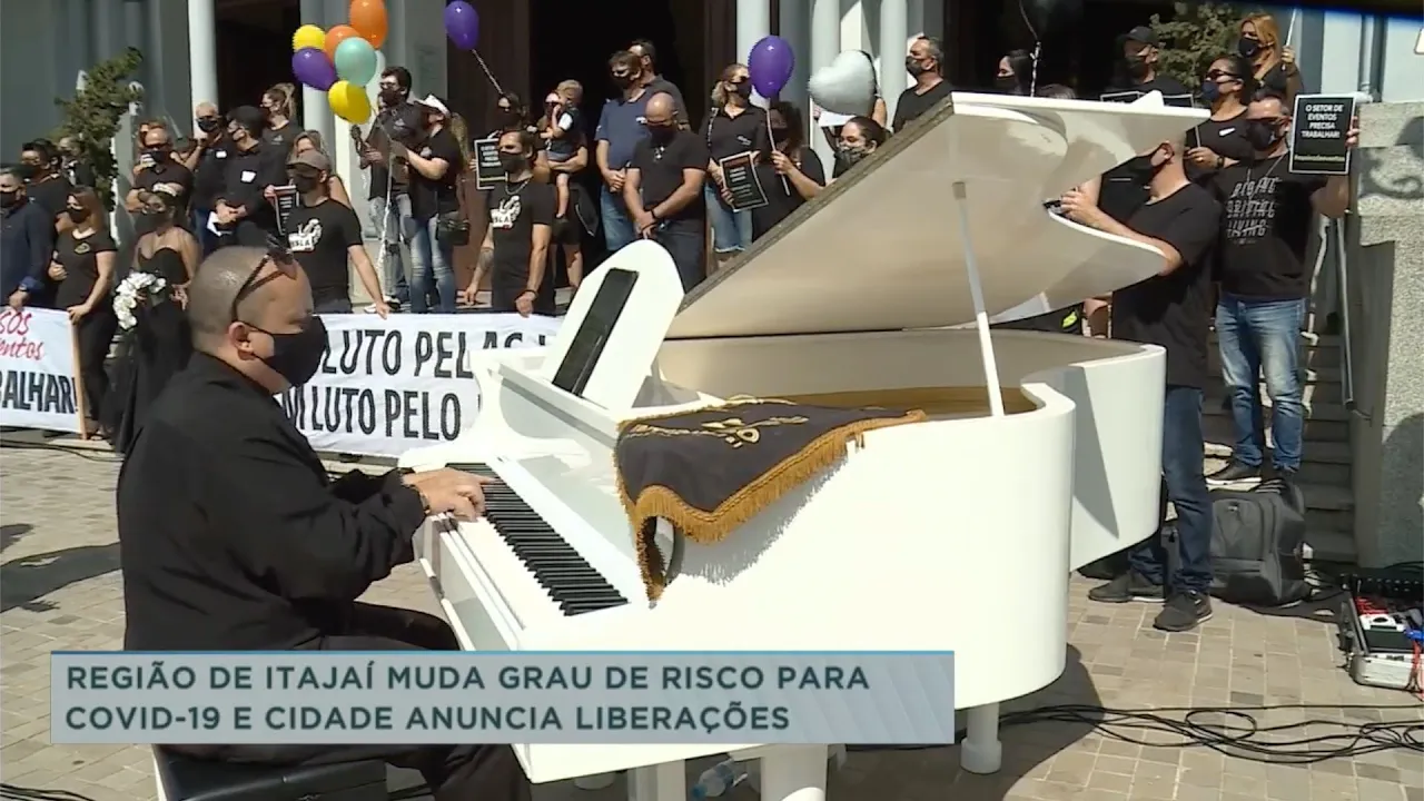 Região de Itajaí muda grau de risco para Covid-19