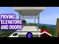 Animated Elevators and Doors in Minecraft Paper 1 21 4-1 21 5
