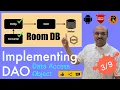 Setting up DAO for CRUD operations Android Room Database Kotlin - Part 3