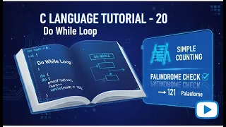 C Language Tutorial-20 Do-While Loop with Examples