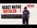 React Native Check Render Method Hatasi Nasil Cozulur - React Native Hatalar