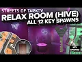 Relaxation Room Key Spawn Guide All 12 spawns Escape from Tarkov Ontorius