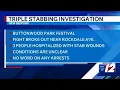 3 people stabbed at festival in New Bedford