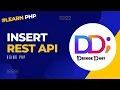 LOGIN INSERT API USING PHP AND JSON