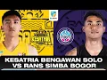 Lagu KESATRIA BENGAWAN SOLO VS RANS SIMBA BOGOR | IBL GOPAY 2026
