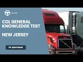 NJ CDL General Knowledge Test Questions and Answers2026