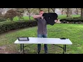 TECH SHADE TO GO - Folding Instructions