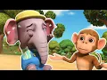 Download Lagu Hathi Ro Raha Tha | Ek Mota Hathi | Hindi Nursery Rhymes and Cartoons