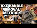 How to Remove an Axe Handle Without Damaging It