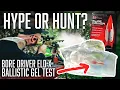 How effective are the Bore Driver ELD X Muzzleloader Bullets 100-yard Ballistic Gel Test