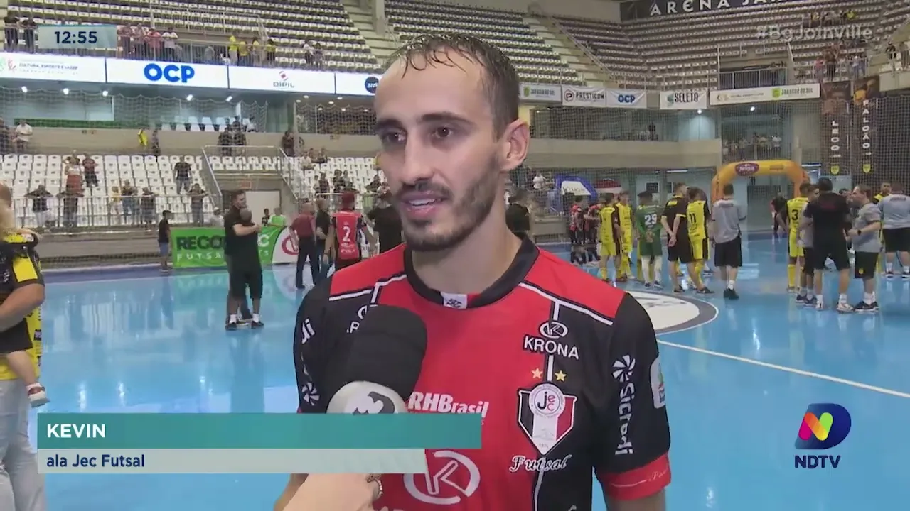 JEC Futsal vence o Jaraguá e conquista terceiro título em vinte dias