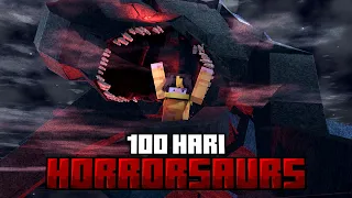 100 Hari Minecraft Horrorsaurus