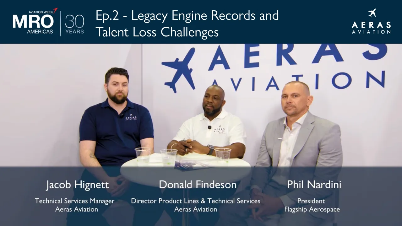 MRO Americas 2026: Episode 2 | Legacy Engine Records and Talent Loss Challenges