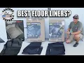 Best Floor Mats Weathertech Floor Liners vs Husky Liners