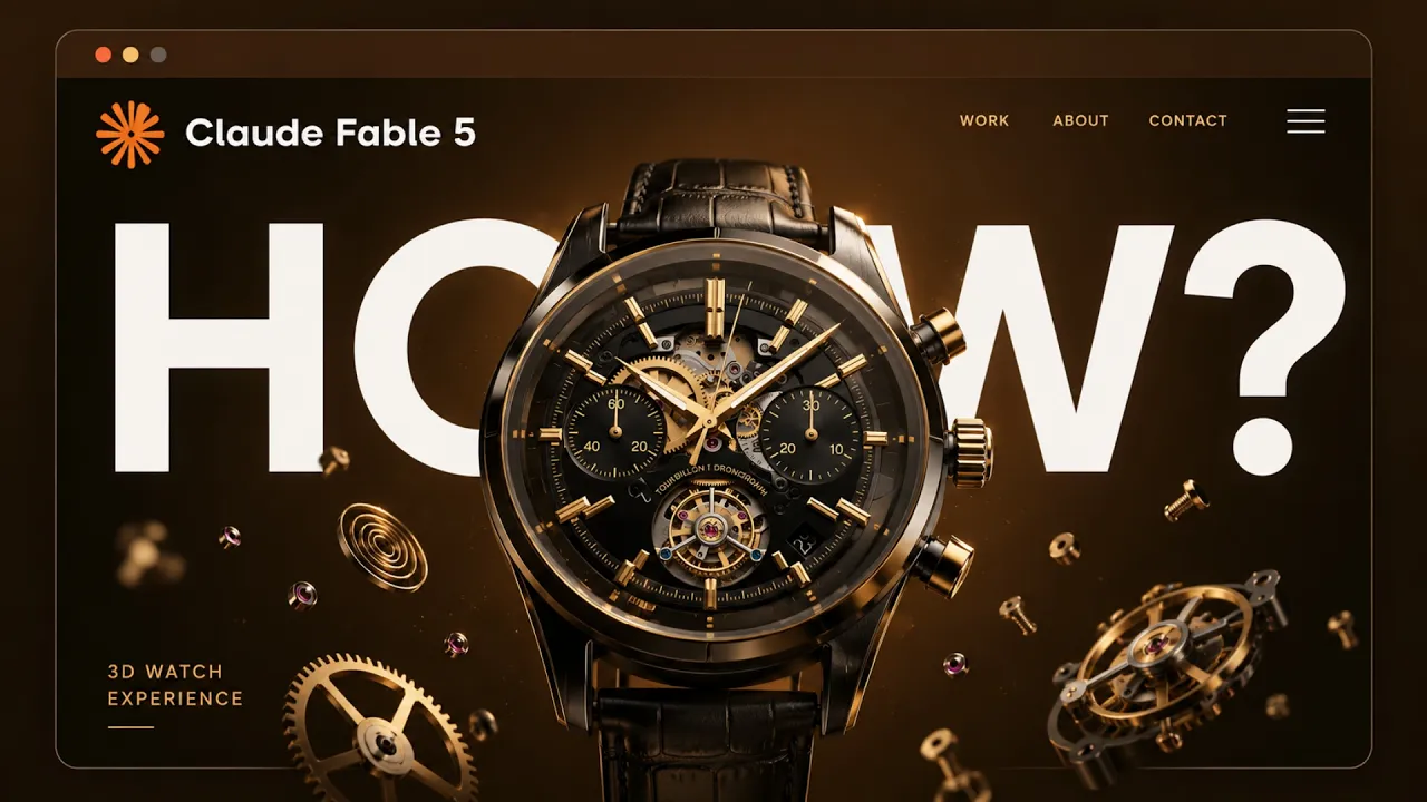 Claude Fable 5 Built a $10K Website in Minutes: video thumbnail