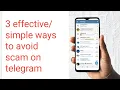Telegram Scam - How to Avoid It