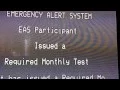 Emergency Alert System EAS Monthly Test