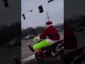 THE GRINCH Caught TWERKING Doing MOTORBIKE Stunts