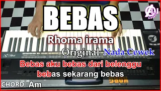 Download BEBAS - Rhoma irama | Karaoke Dangdut Korg Pa3x (Nada Cewek) MP3