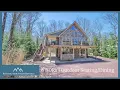 Poconos Vacation Rental Tour 6 Bedroom Cascade Lodge in Lake Harmony with Pool Table Hot Tub