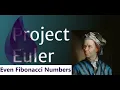 Project Euler Problems in Elixir - Even Fibonacci Numbers