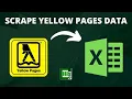 How to Extract Data From Yellow Pages Titles Phone numbers Emails etc