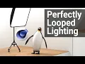 How to make perfect seamless loops in Cinema 4D Part Looping the lighting