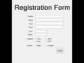 Make a simple Registration Form In VS-2008 King YT