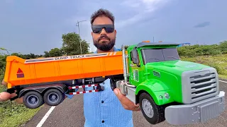 RC Truck Unboxing Vlog | Remote Control Mahindra 12 Tyre Vehicles Unboxing |