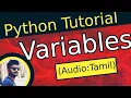 Tamil Python Variables Python Course in Tamil