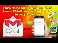How to send unlimited SMS from Gmail to any Mobile Number in any country 100 Free Email to SMS