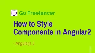 How to Style Components in Angular 2