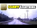 Driving Straight Into a CRAZY Lightning Storm in Springfield IL 4k
