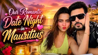 Our Romantic Date Night in Mauritius @tejasswiprakash413 @KaranKundrraOfficial