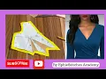 How to make a wrap dress with pleats dart manipulation dress making for beginners