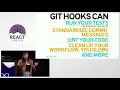Lightning Talk - Better Living through Git Hooks