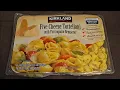 Costco Sale Item Review Kirkland Signature Five Cheese Tortelloni with Parmigiano Reggiano Taste
