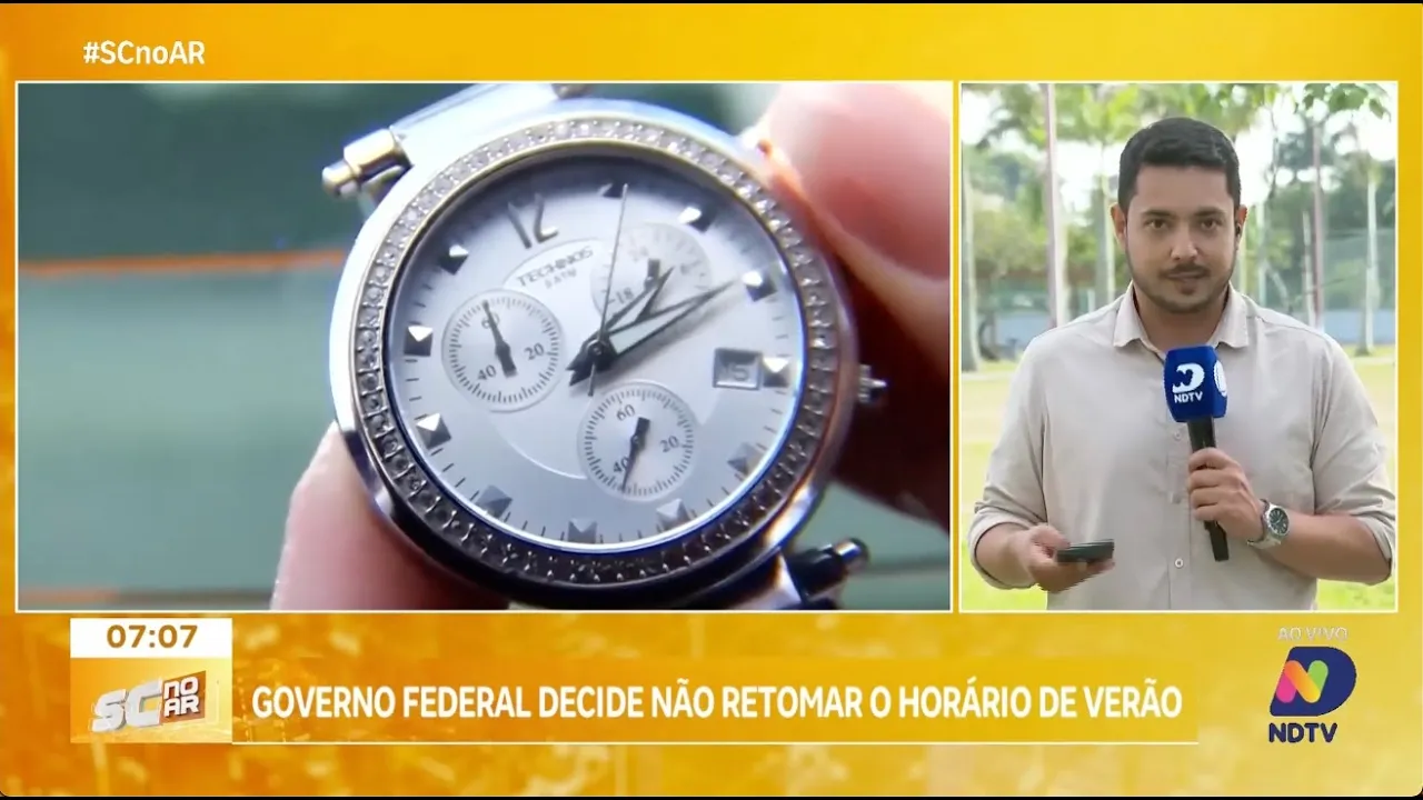 Governo federal decide não retomar o horário de verão neste ano